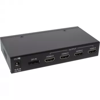 InLine DisplayPort na HDMI 2x2 videostena splitter 1 IN 4 OUT 4K UltraHD