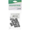 InLine 44010B káblová priechodka PG 7, IP68, 3,5-6 mm, nylon s neoprénovým tesnením, 10 ks, čierna