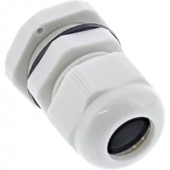 InLine káblová priechodka nylon IP68 4 - 8 mm sivá 10 ks