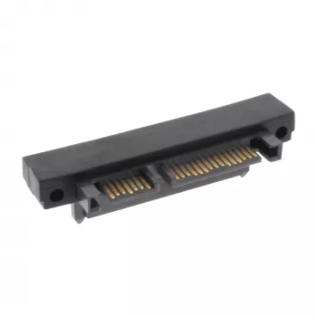 InLine SATA adaptér, M/W, 22-pólový (15+7) zahnutý nadol
