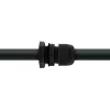 Káblová priechodka InLine 44012B nylon IP68 pre kábel Ø6–12 mm, čierna, balenie 10 ks