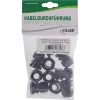 Káblová priechodka InLine 44012B nylon IP68 pre kábel Ø6–12 mm, čierna, balenie 10 ks