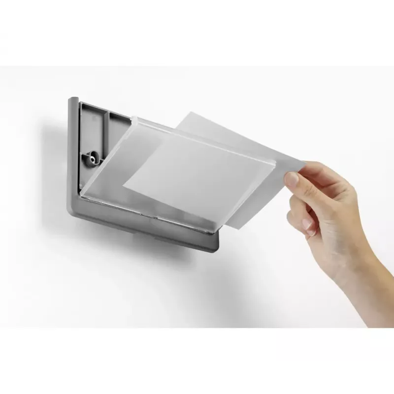 Durable 486637 držiak na štítky A5 plast grafit