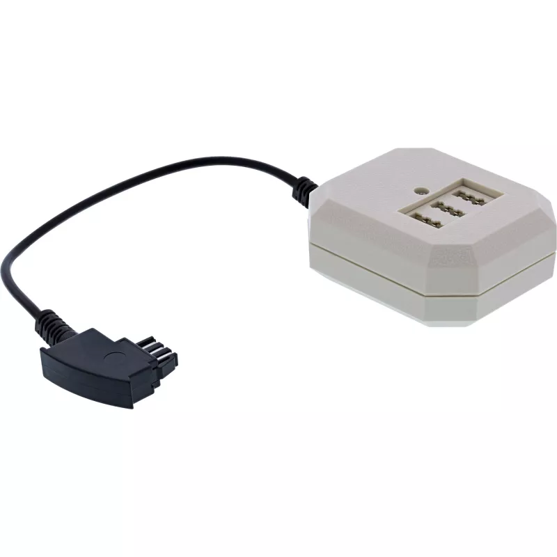InLine TAE adaptér TAE-F nemecký samec / TAE NFN + RJ11 samica 0,2 m