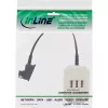 InLine TAE adaptér TAE-F nemecký samec / TAE NFN + RJ11 samica 0,2 m