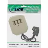 InLine TAE adaptér TAE-F nemecký samec / TAE NFF + RJ11 6P4C samica 0,2 m