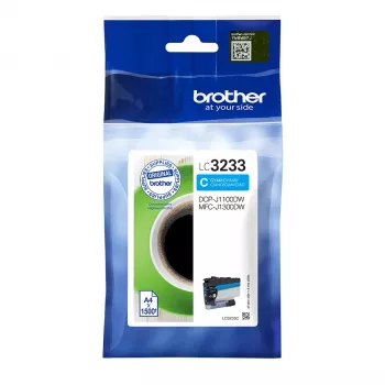 Kazeta Brother LC-3233C cyan atrament 1500 strán DCP-J1100DW/MFC-J1300DW
