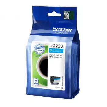 Kazeta Brother LC-3233C cyan atrament 1500 strán DCP-J1100DW/MFC-J1300DW