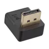 InLine DisplayPort adaptér, DisplayPort konektor samec / samica zahnutý nadol