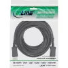 Aktívny DisplayPort 1.4 kábel InLine 17207P 8K4K čierny zlatý 7,5 m