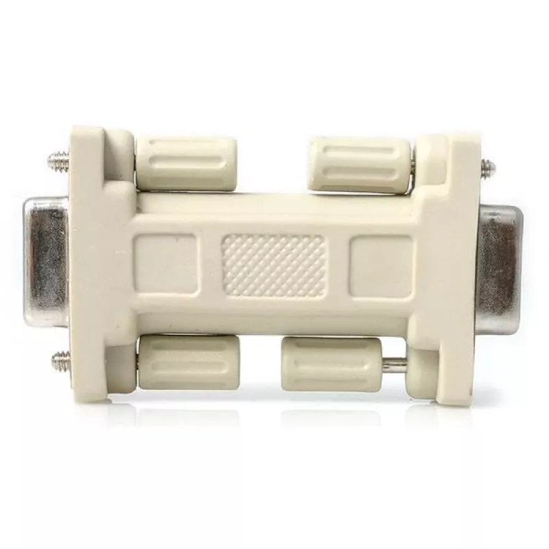 StarTech.com DB9 RS232 sériový nulový modem adaptér - F/F, DB-9, DB-9, biely