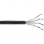 InLine vonkajší inštalačný kábel S/FTP PiMF Cat.7a AWG 23 meď 1200 MHz PE, 300m