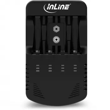 InLine nabíjačka NiMH/NiCd, AA AAA a 9V