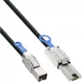 InLine externý Mini-SAS-HD kábel SFF-8644 na SFF-8088 6Gb/s 0,5 m