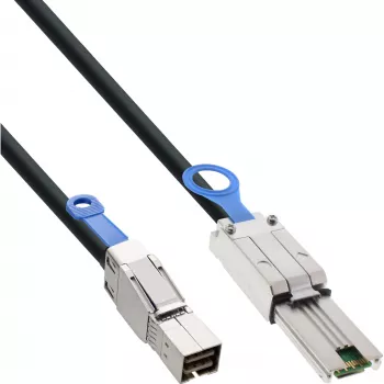 InLine externý Mini SAS HD kábel SFF-8644 na SFF-8088 6 Gb/s 1 m