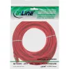 InLine patch kábel S/FTP PiMF Cat.6 250MHz medený bezhalogénový červený 7,5 m