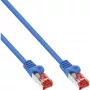 InLine Patch kábel S/FTP PiMF Cat.6 250MHz medený bezhalogénový modrý 3m
