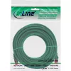 InLine Patch kábel S/FTP PiMF Cat.6 250MHz medený bezhalogénový zelený 5m