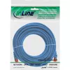 InLine Patch kábel S/FTP PiMF Cat.6 250MHz medený bezhalogénový modrý 5m