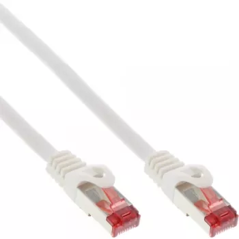 InLine Patch kábel S/FTP PiMF Cat.6 250MHz medený bezhalogénový biely 3m