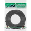 InLine Patch kábel S/FTP PiMF Cat.6 250MHz medený bezhalogénový čierny 10m
