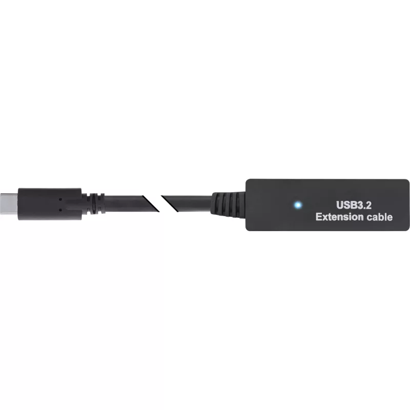 InLine USB 3.2 Gen.1 aktívne predlžovacie, USB-C konektor samec na USB-A konektor samica, 5 m