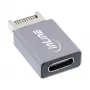InLine USB 3.2 adaptér, interný USB-E front panel konektor samec na USB-C konektor samica