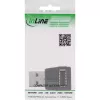 InLine USB 3.2 adaptér, USB-A konektor samec na interný USB-E front panel konektor samica