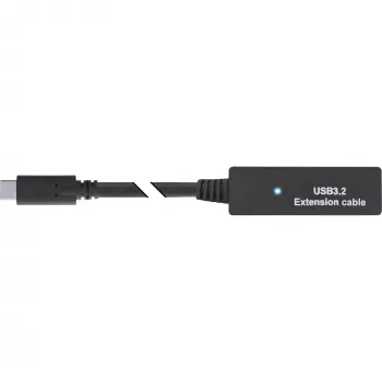 InLine USB 3.2 Gen.1 aktívne predlžovacie, USB-C konektor samec na USB-C konektor samica, 5m