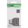 InLine USB 3.2 adaptér interný, front panel USB-E konektor samec na USB-E konektor samica 90°