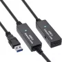 InLine USB 3.2 Gen.1 aktívne predlžovacie, USB-A konektor samec na USB-C konektor samica, 15m