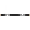 InLine , aktívny High Speed HDMI kábel s Ethernet, M/M, čierny, pozlátené kontakty, 30 m