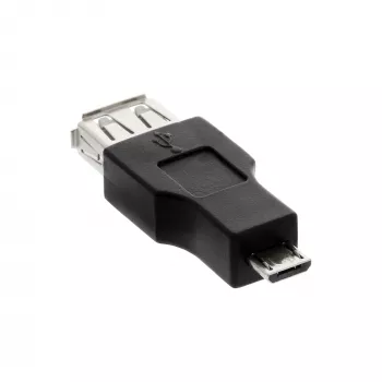 InLine Micro USB OTG adaptér Micro-B konektor samec na USB A konektor samica