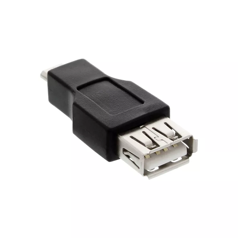 InLine Micro USB OTG adaptér Micro-B konektor samec na USB A konektor samica