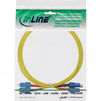 InLine optický duplexný kábel SC/SC 9/125µm OS2 5m