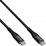InLine USB 2.0 kábel, USB-C konektor samec/samec 100W rýchlonabíjací kábel, 1m