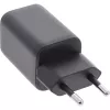 InLine USB napájací zdroj, nabíjačka, USB-A + USB Type-C, 33W, PD + QC