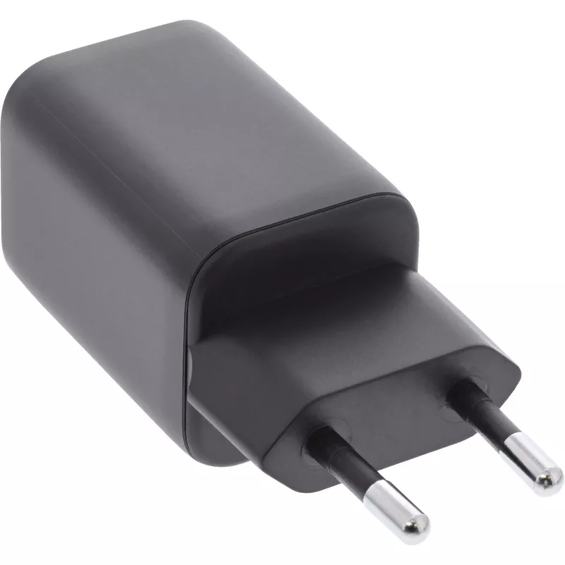 InLine USB napájací zdroj, nabíjačka, USB-A + USB Type-C, 33W, PD + QC