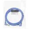 InLine patch kábel obojstranne zahnutý nadol, S/FTP (PiMf), Cat.6, PVC, modrý, 1,6 m