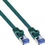 InLine plochý patch kábel, U/FTP, Cat.6A, zelený, 7m