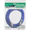 InLine Premium RCA audiokábel 1x RCA konektor samec / konektor samec pozlátený 1 m