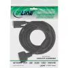 InLine DVI-D kábel 24+1 M/F, Dual Link, 2 feritové jadrá, 2 m