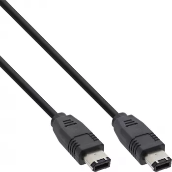 InLine FireWire 400 1394 kábel 6 pin konektor samec / konektor samec 0,5 m