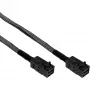 InLine Mini SAS HD kábel SFF-8643 na SFF-8643 so Sideband 1 m