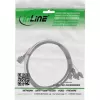 InLine Mini SAS HD kábel SFF-8643 na 4x SATA + Sideband 1 m