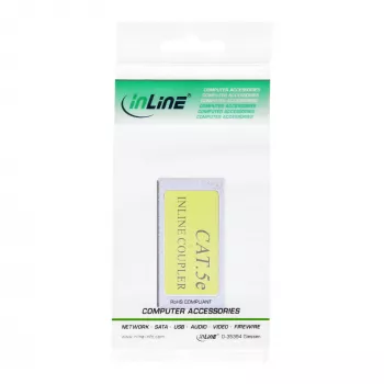 InLine Cat.5e crossover adaptér priamo na crossover 2x RJ45 konektor samica tienený