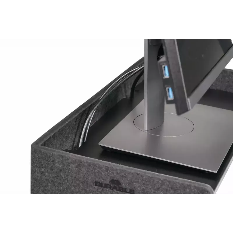Stojan na monitor Durable 508158 voľne stojaci 10 kg nosnosť výškovo nastaviteľný