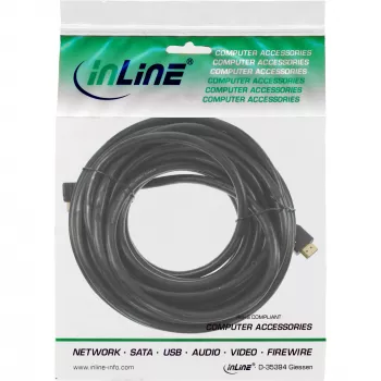 InLine HDMI Mini kábel, High Speed HDMI, AM/CM, pozlátený, 0,5 m