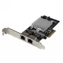 StarTech.com Dual-Port PCI Express (PCIe x4) Gigabit Ethernet serverový adaptér sieťová karta – Intel i350 NIC