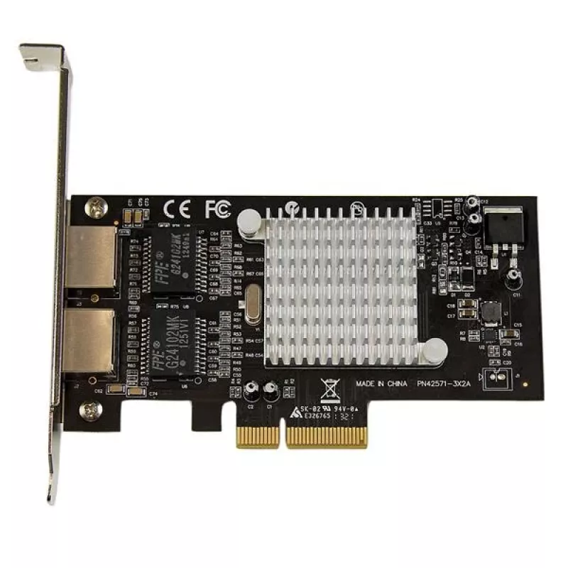 StarTech.com Dual-Port PCI Express (PCIe x4) Gigabit Ethernet serverový adaptér sieťová karta – Intel i350 NIC